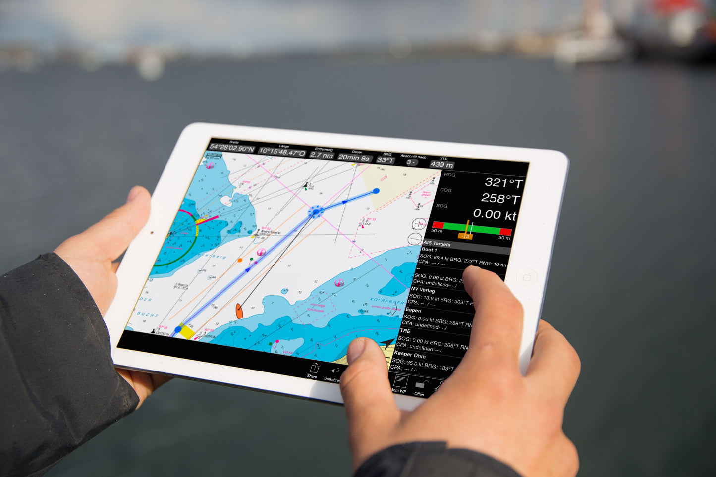 Kart kombi Atlas No 5 - Flekkefjord til Stavanger