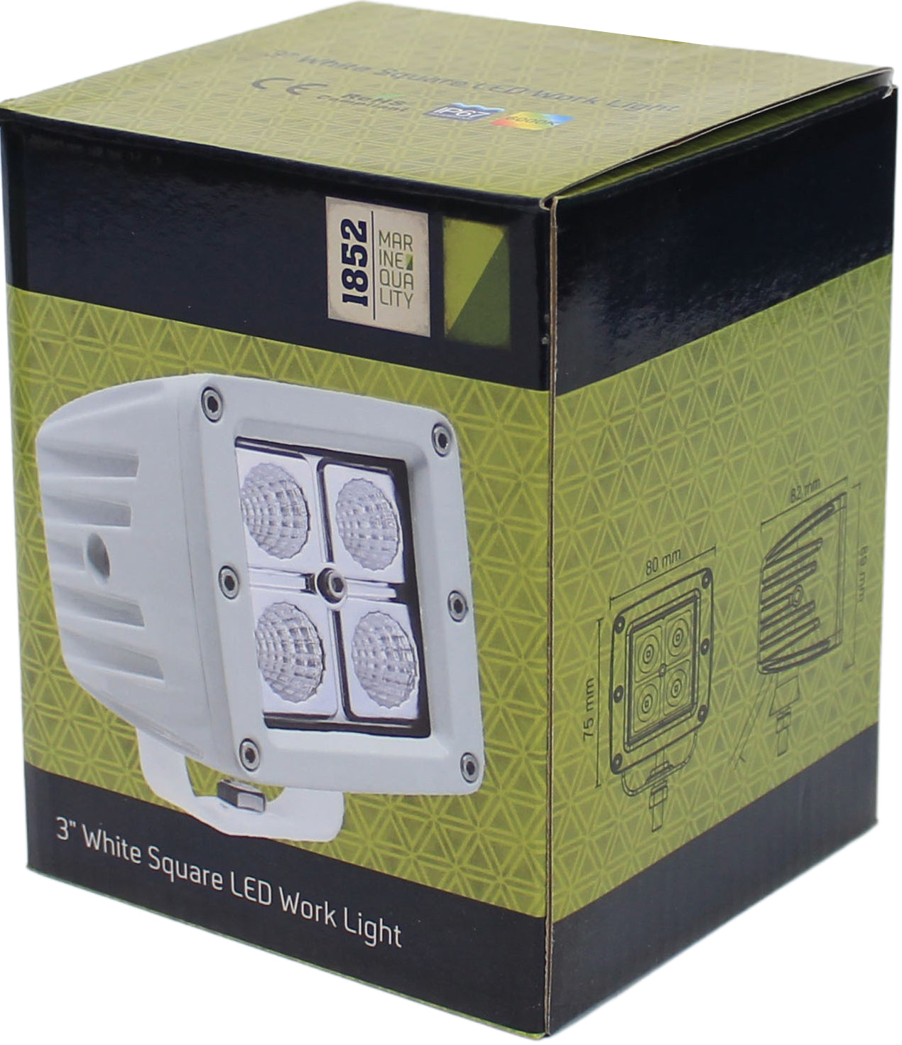 1852 Arbeidslys Flom LED 12W