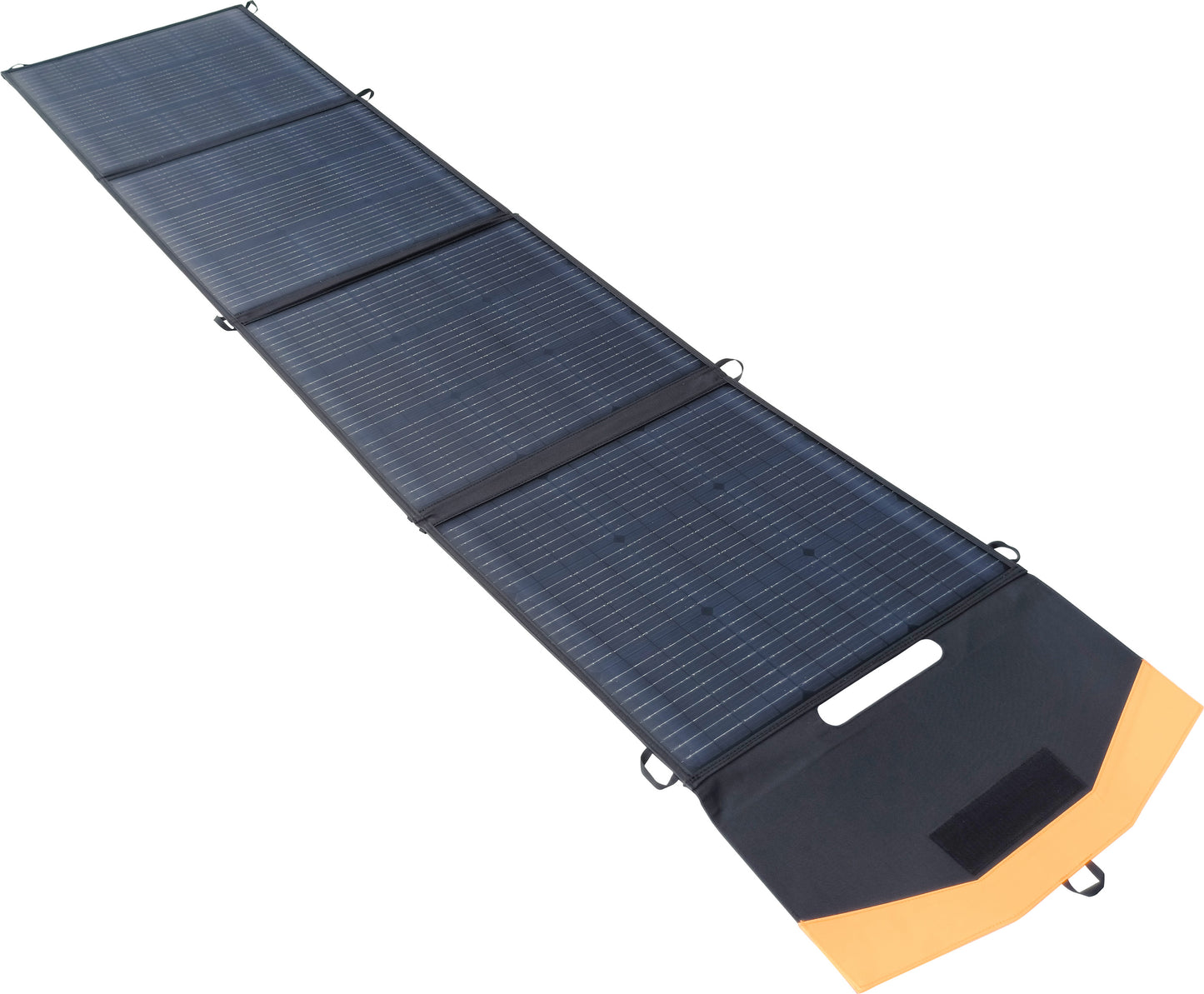 1852 Sammenleggbart solcellepanel m/regulator 200 W