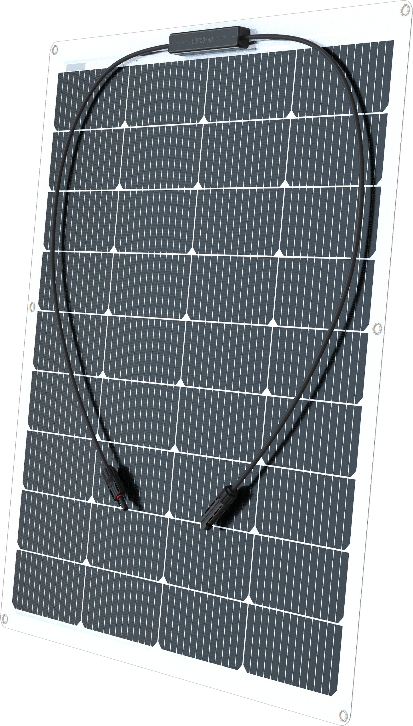 1852 Fleksibelt Solcellepanel 100 W