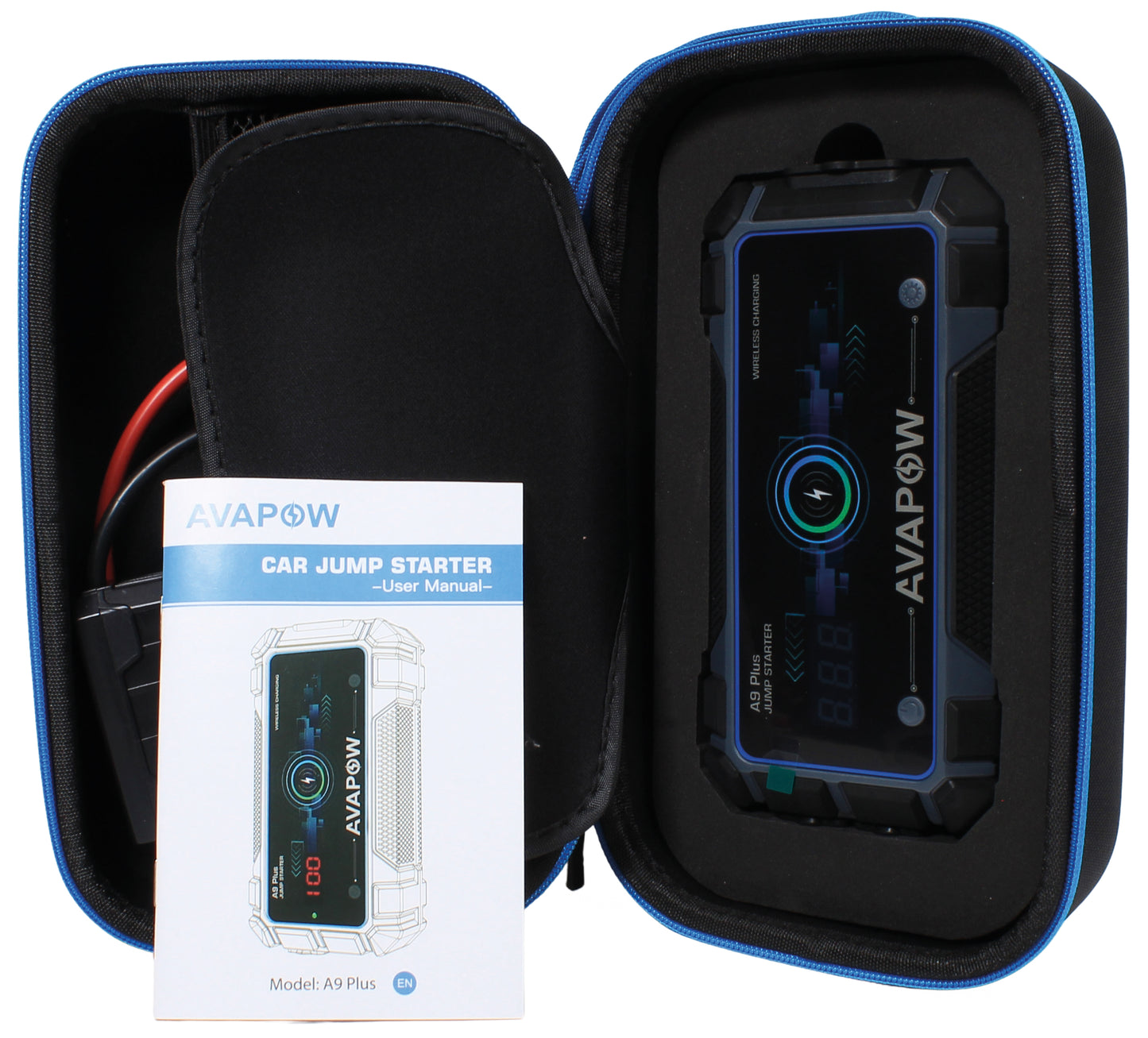 Avapow Jumpstarter A9 Plus 12V 2000 A 12000 mAh