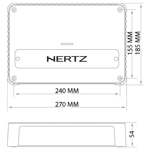 Hertz Forsterker Venezia V5C - 5 kanaler