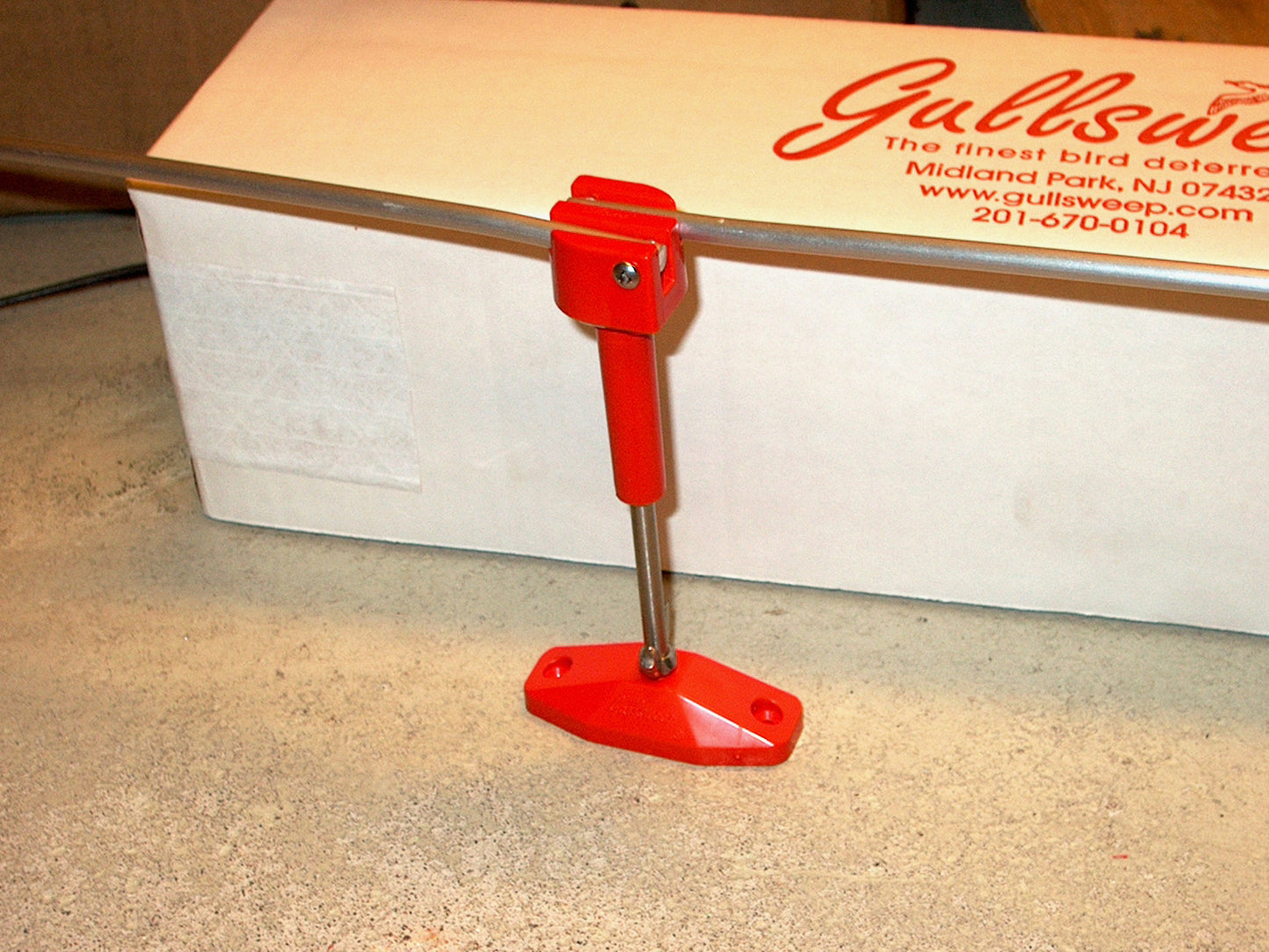 Gullsweep Bunnplate for måkejager