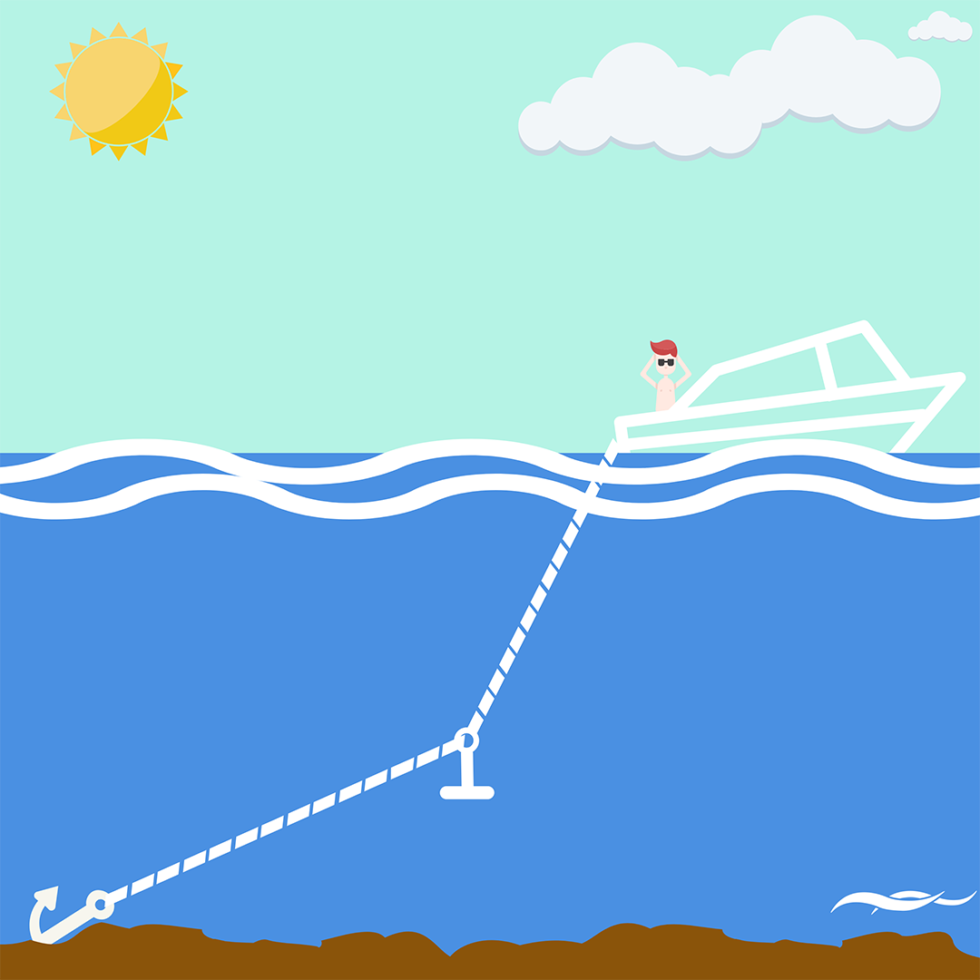 Daumann fortøyningslodd 4 kg