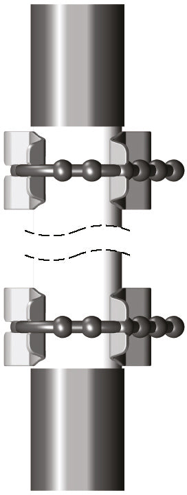 Hook & Moor praktiske festeklips