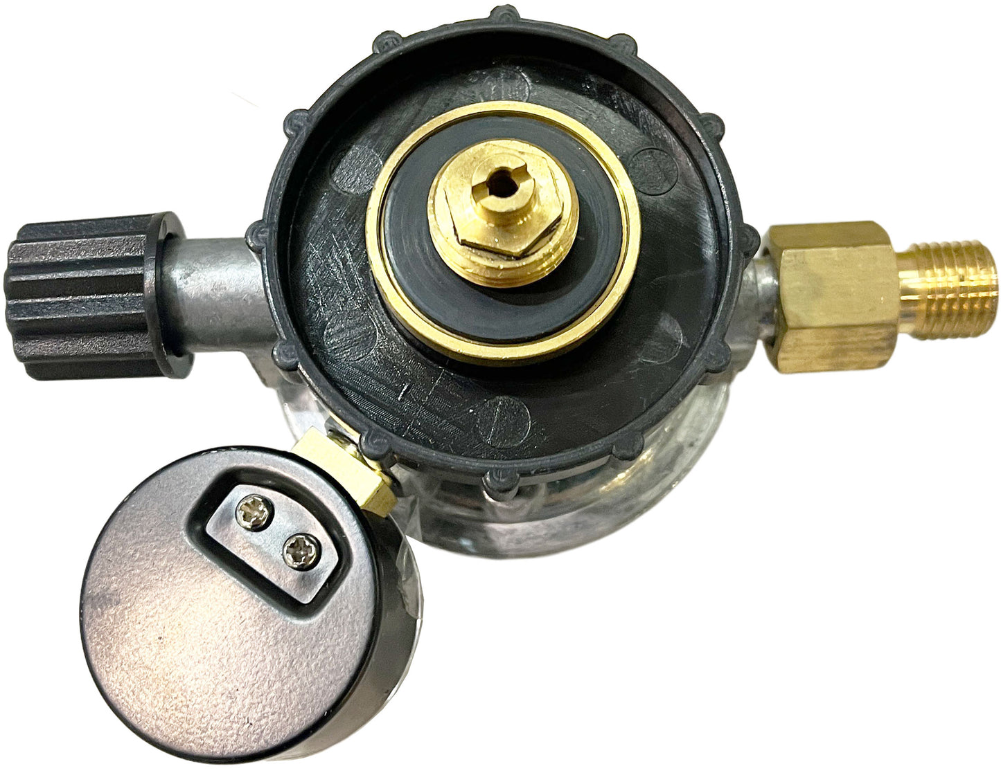 Gassregulator med manometer til CGI gassflasker