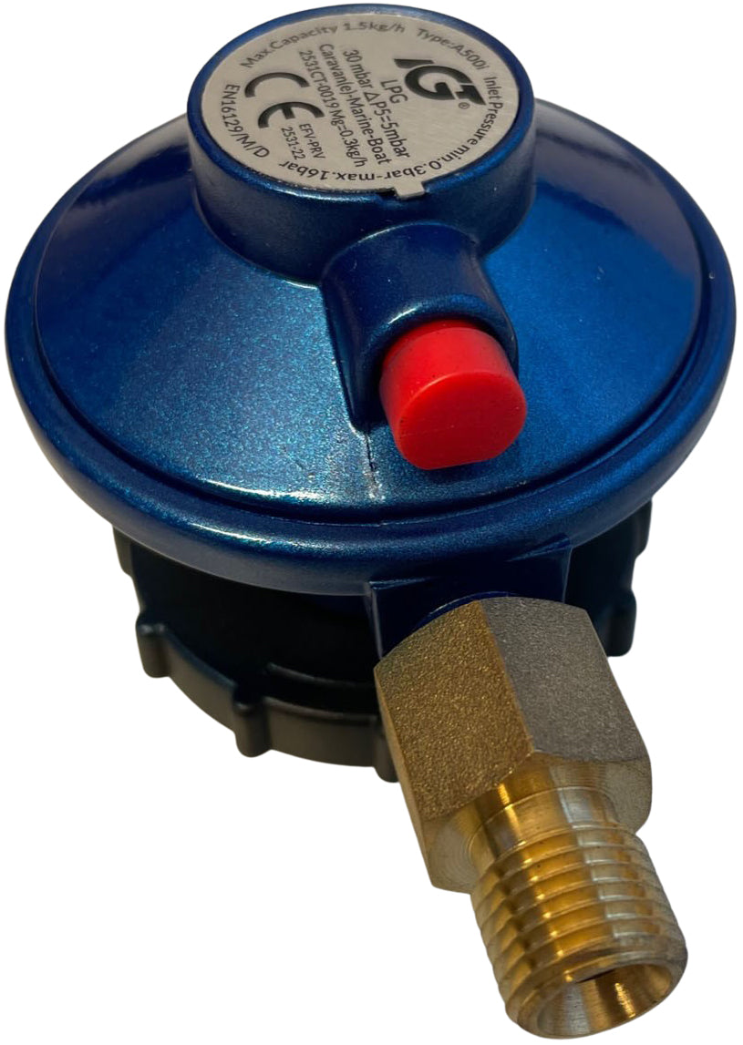 Gassregulator IGT M14 for marine og caravan
