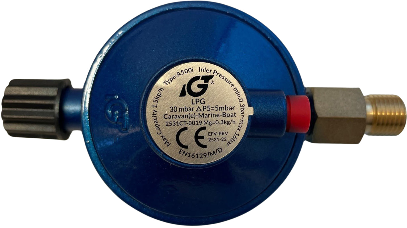 Gassregulator IGT M14 for marine og caravan