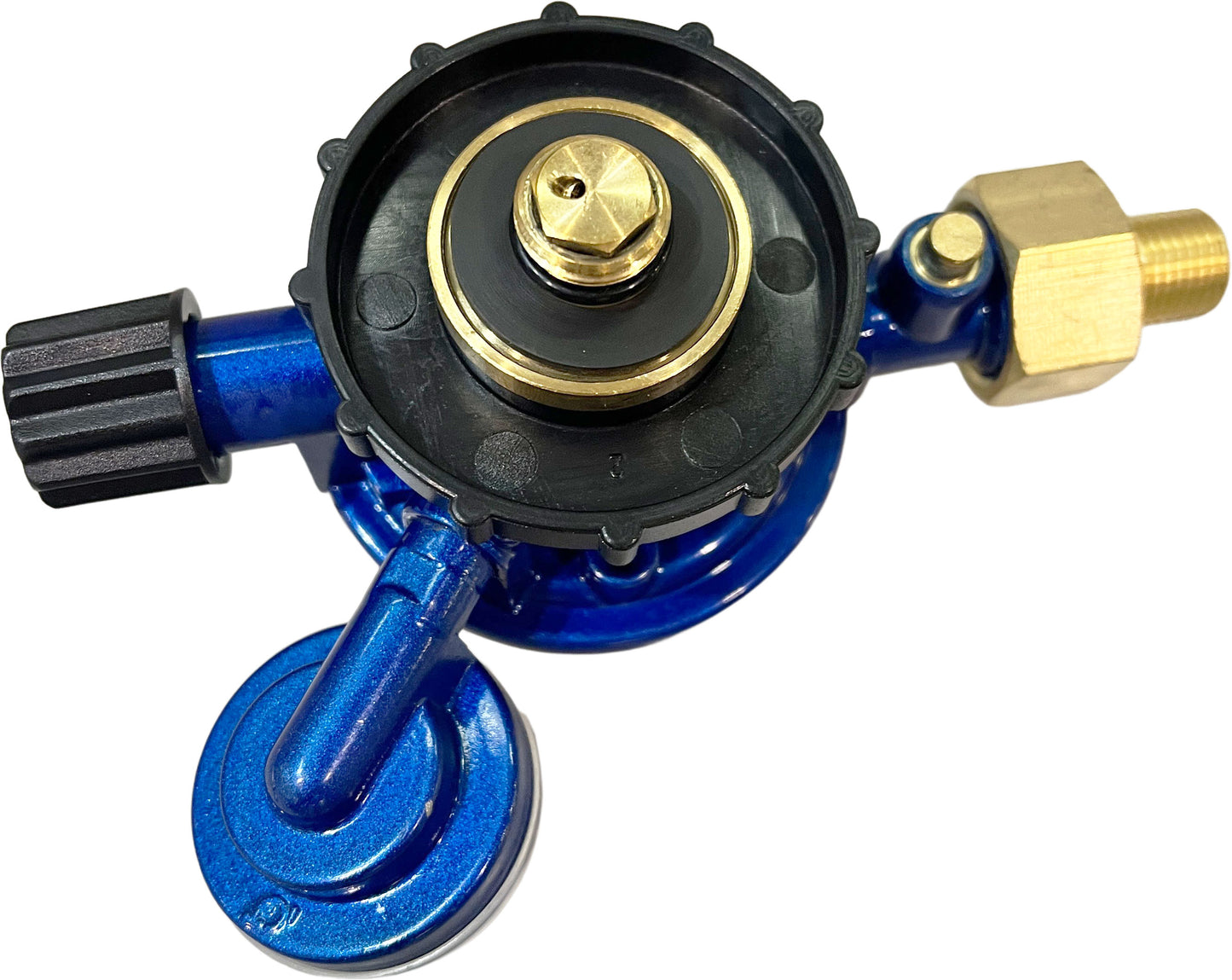 Gassregulator med manometer M14 tilkobling