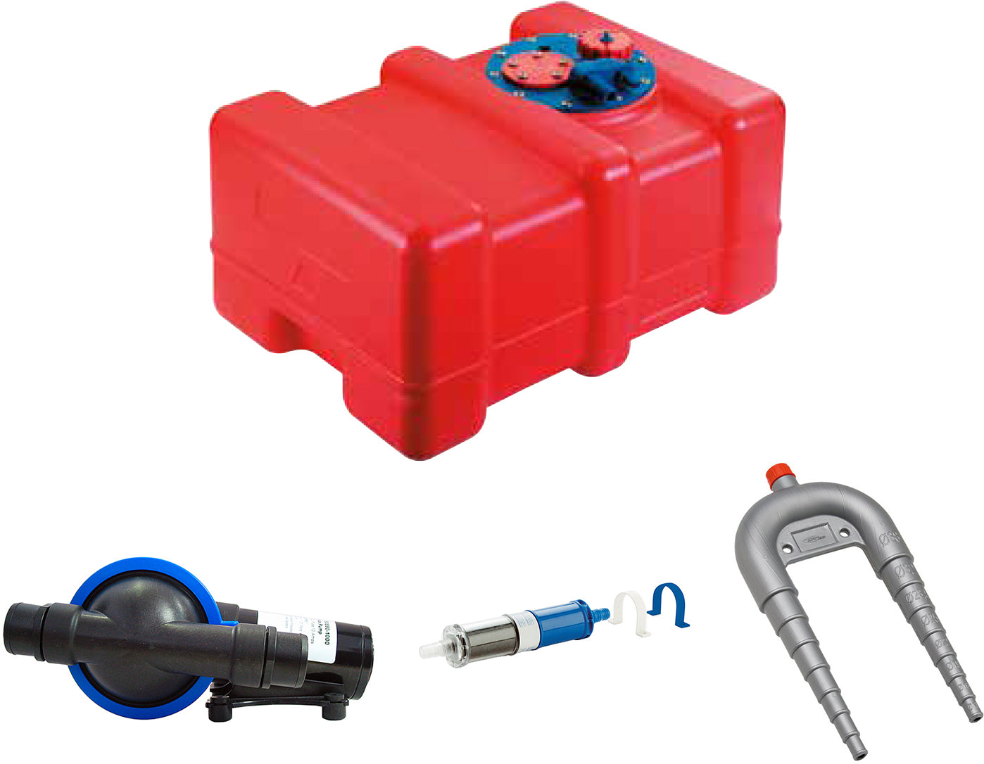Septiktank 42 l m/pumpe 12V