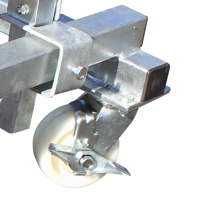 1852 Båttralle justerbar galvanisert m/brems