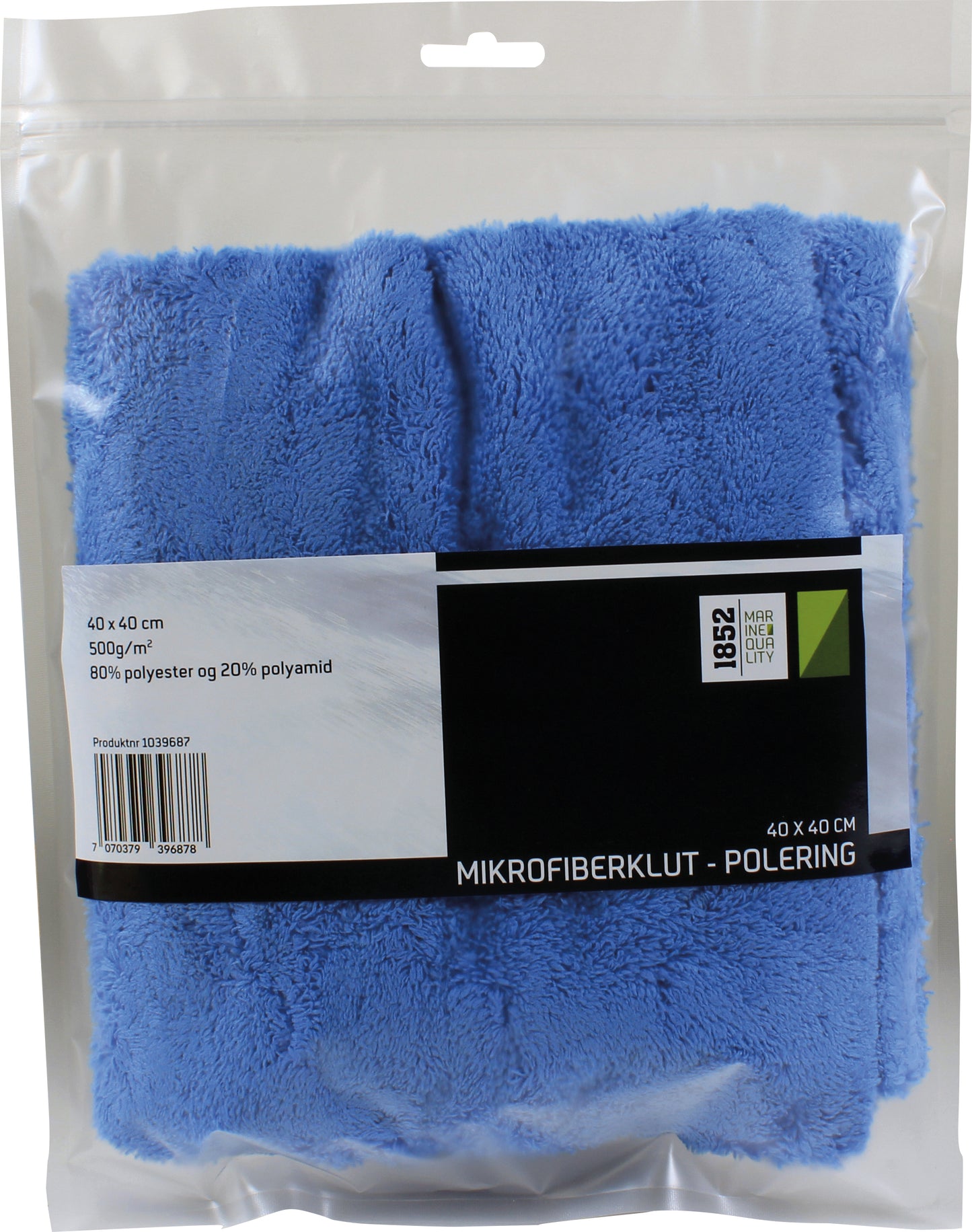 1852 Microfiberklut Polering 40 x 40 cm