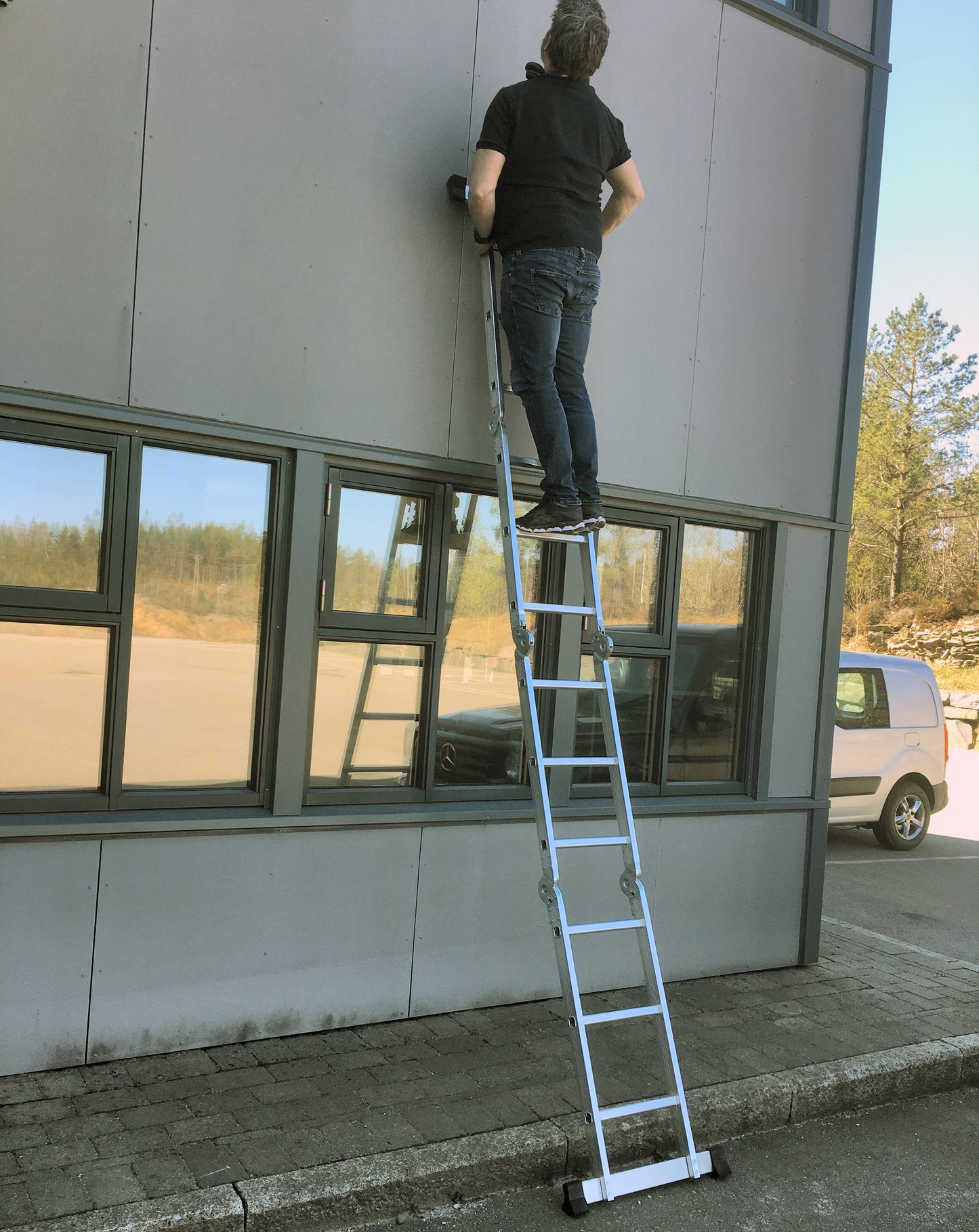 1852 Multistige aluminium 360 cm