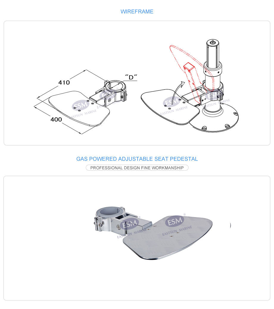 Fothviler oppfeldbar alu.