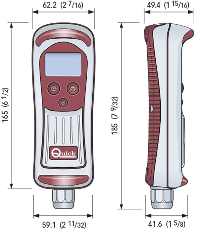 Quick CHC 1103 kjettingteller og fjernkontroll
