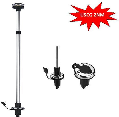 Ankerlanterne LED, teleskop