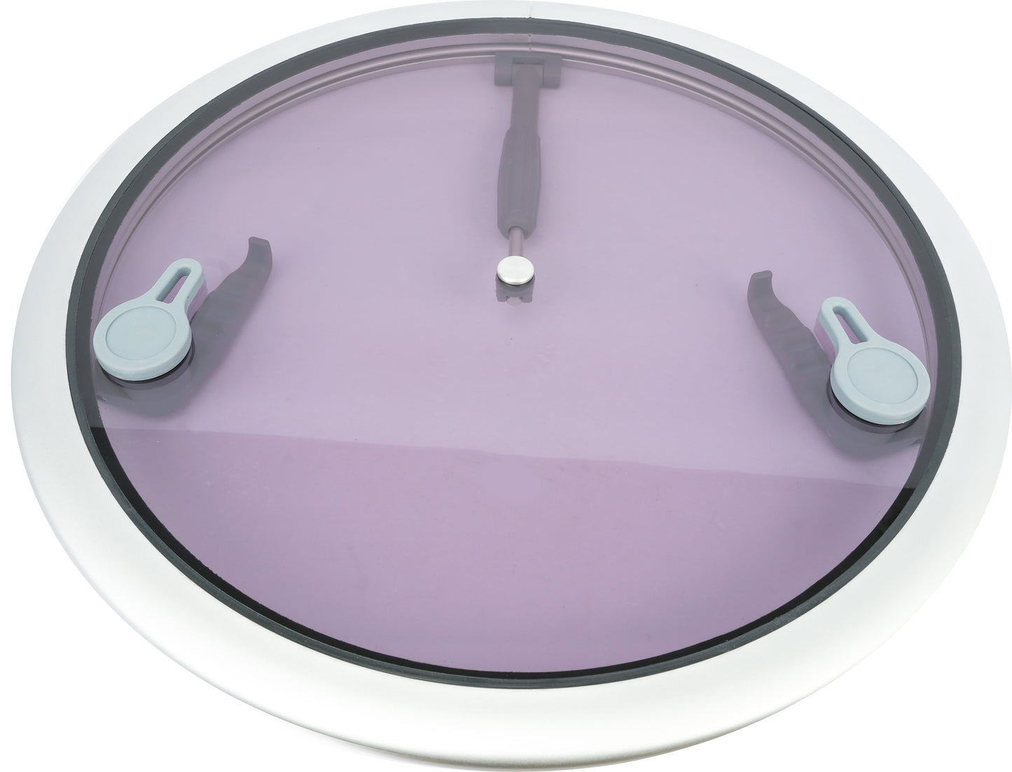 1852 Dekksluke i aluminium rund