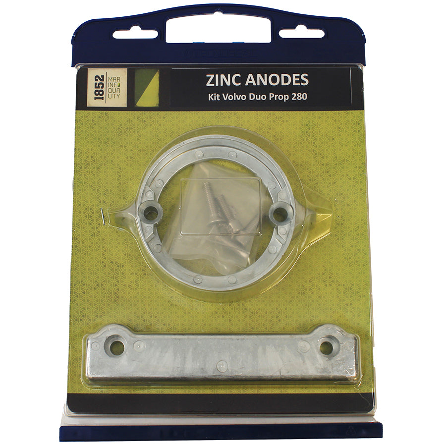 Anodesett Volvo Penta DP280 Duo Prop