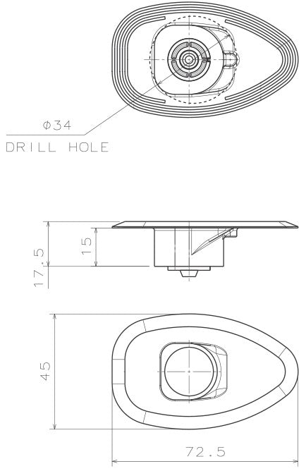 Lalizas Micro LED Flush Lanternesett