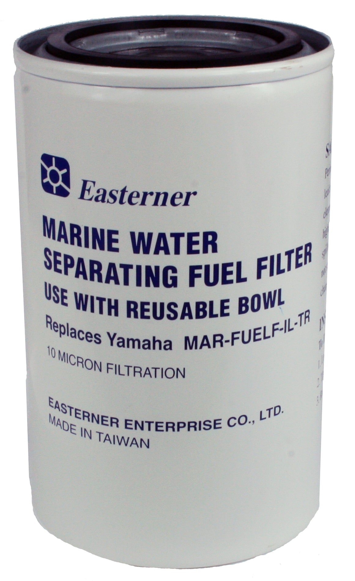 Drivstoffilter 10 Micron m/bolle 16 mm High Flow