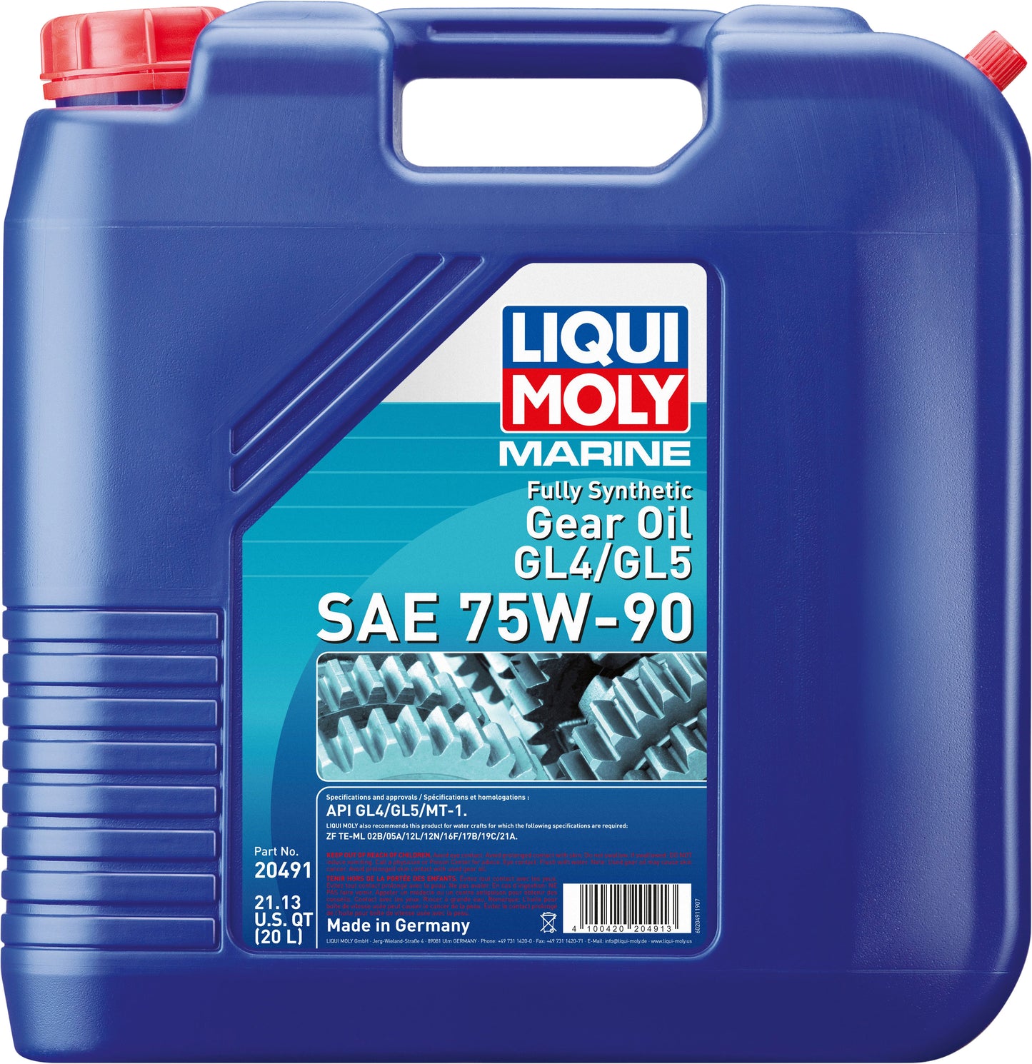 Liqui Moly Marine Helsyntetisk girolje GL4/GL5 75W-90