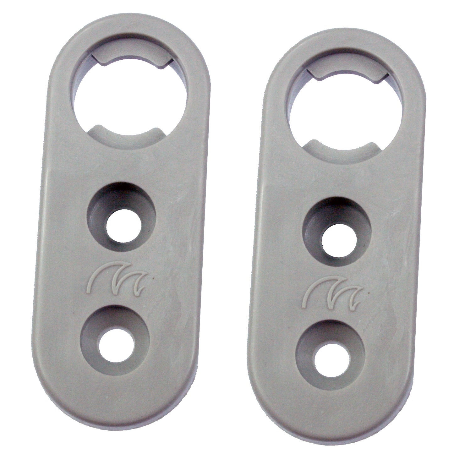 Kalesjebeslag Acetat sidebeslag 2-pk