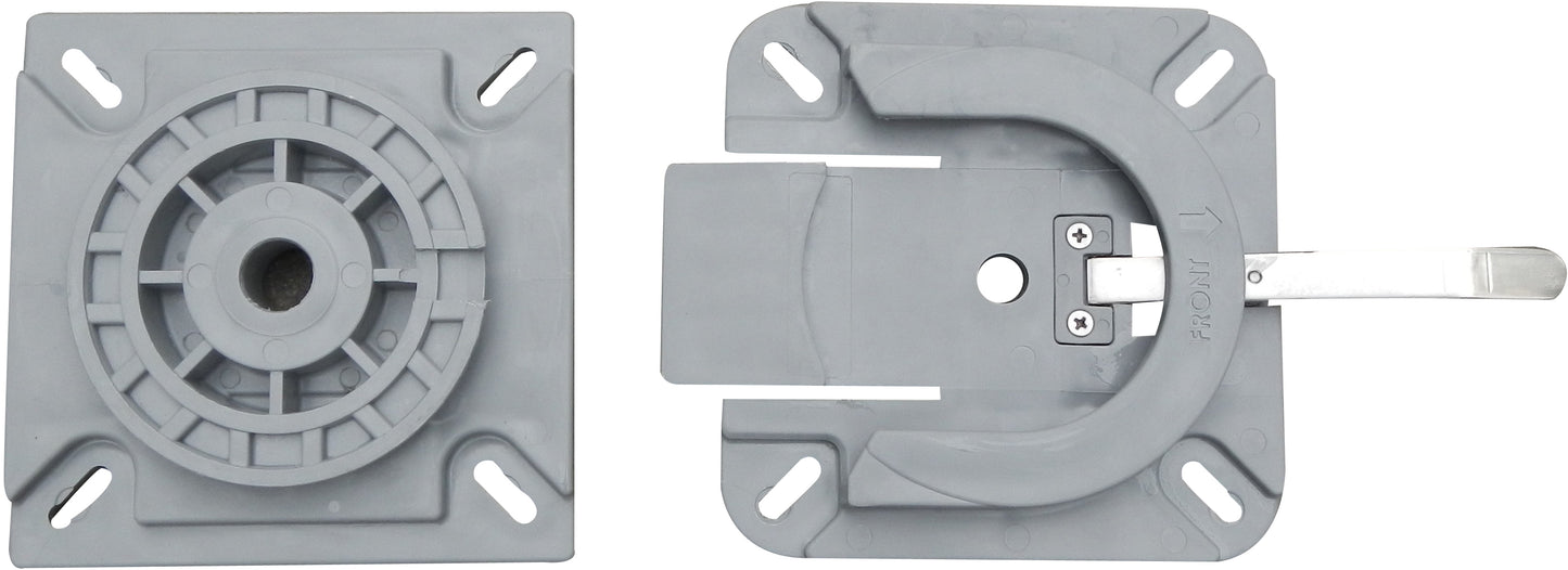 Stolfeste Kvikk-Svivel, 360 grader