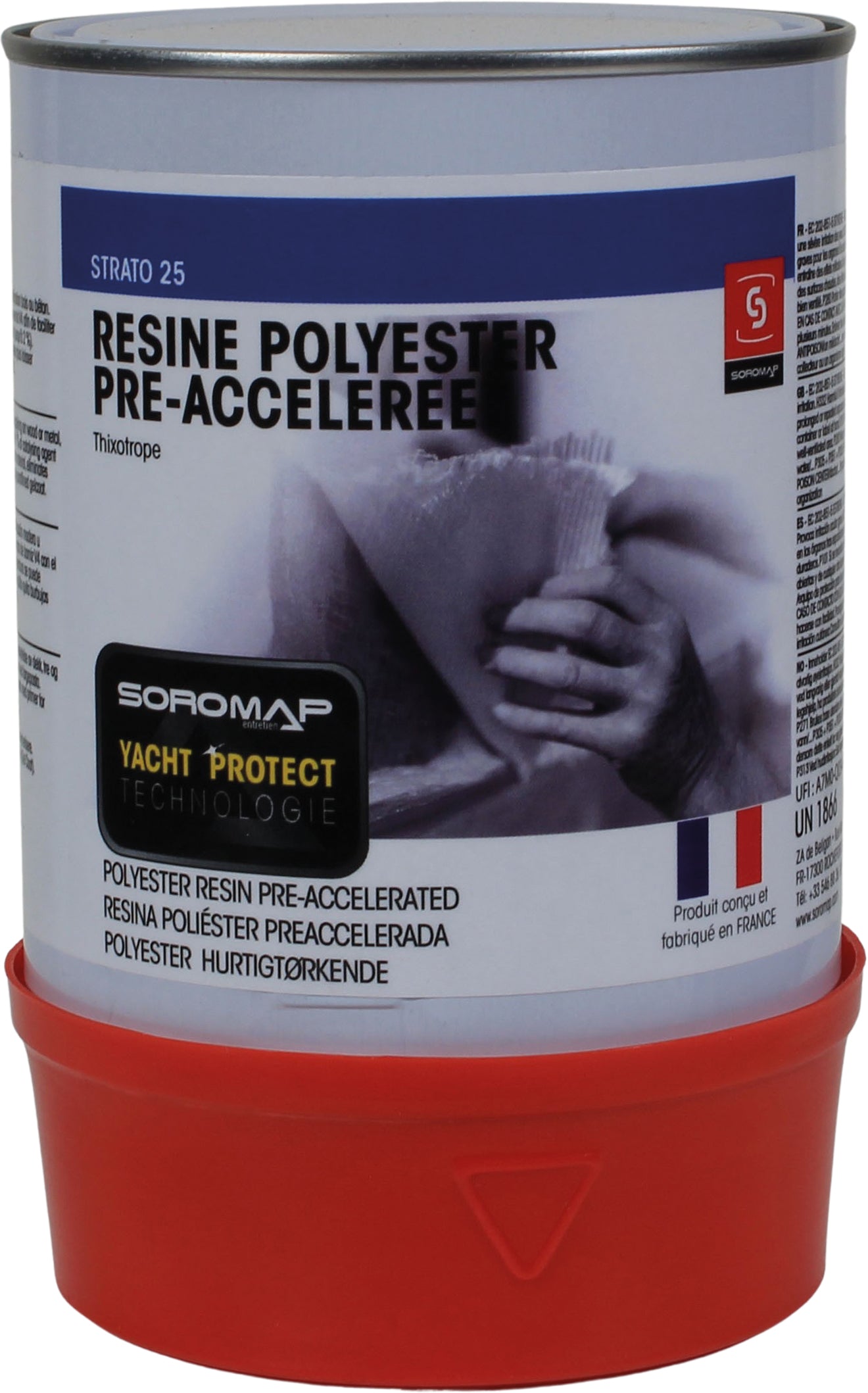 Soromap Strato 25 hurtigherdende polyester
