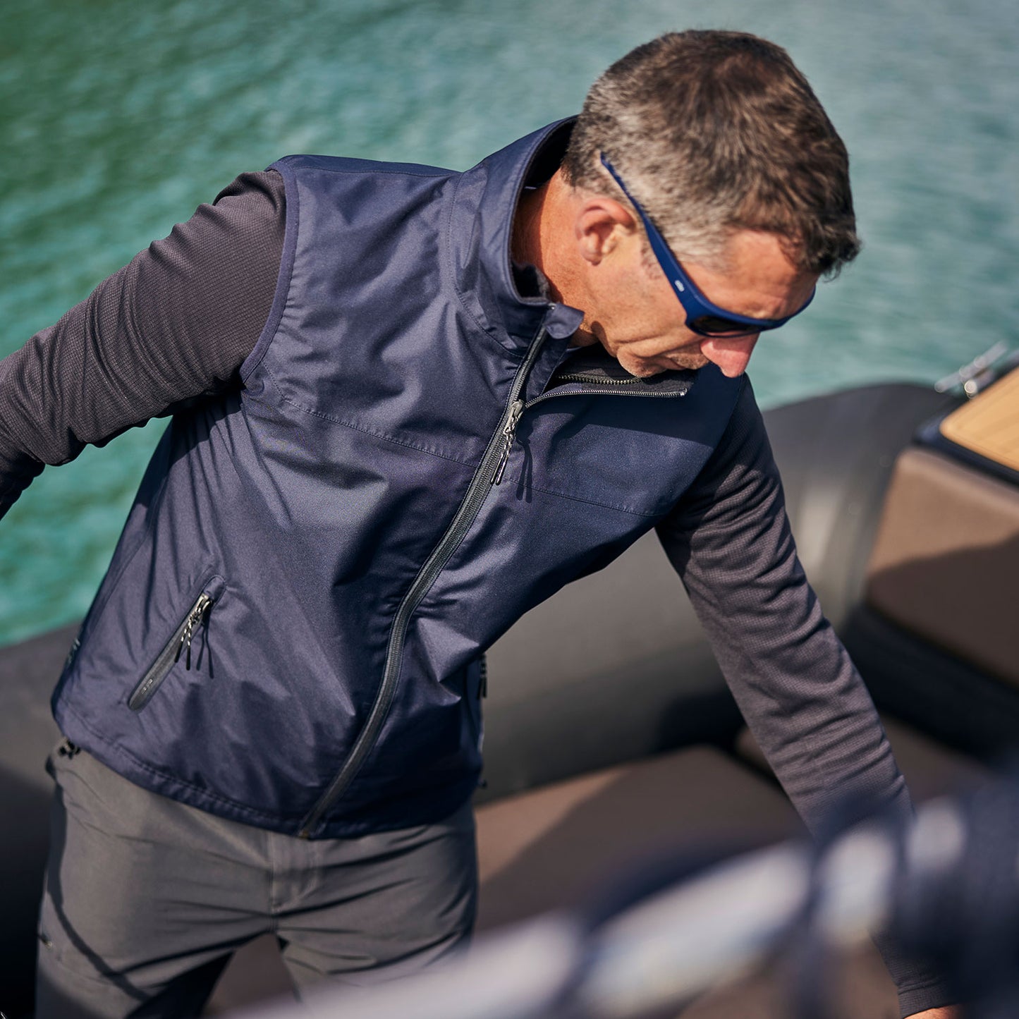Gill Pilot Gilet vest navy