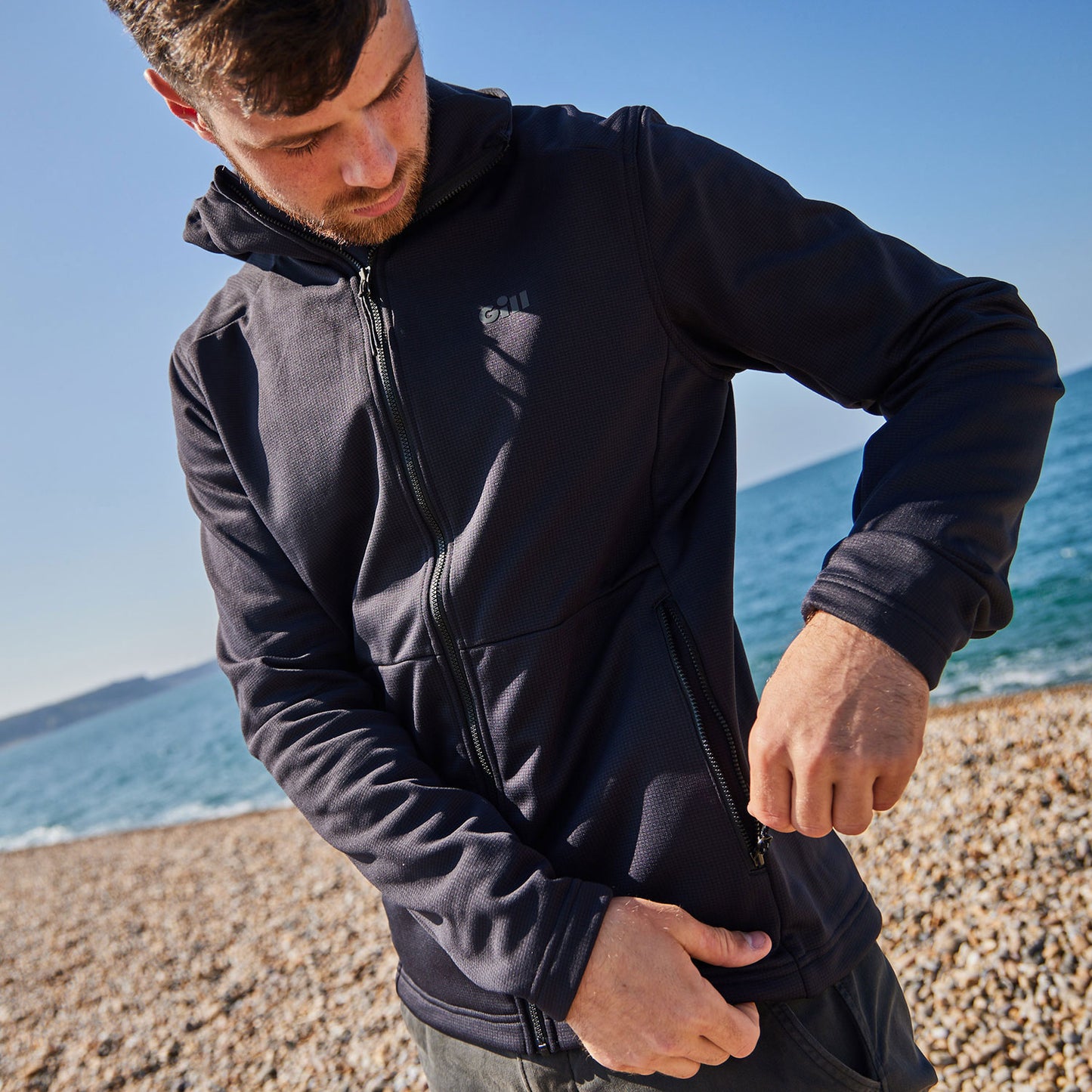 Gill Quest Hoodie Jacket Black