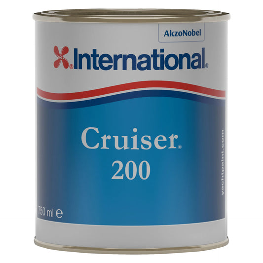 International Cruiser 200 selvpolerende bunnstoff, 0,75 liter, Hvit