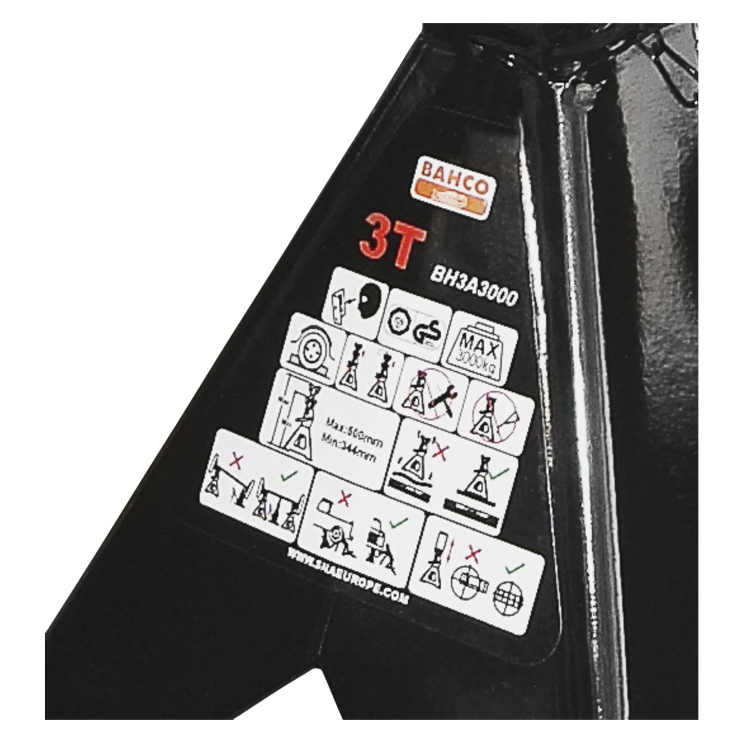 Støttebukk 2-pk 3 t 340-510 mm