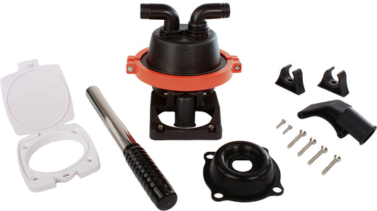 Lensepumpe, skott/dørk, justerbar inn/ut