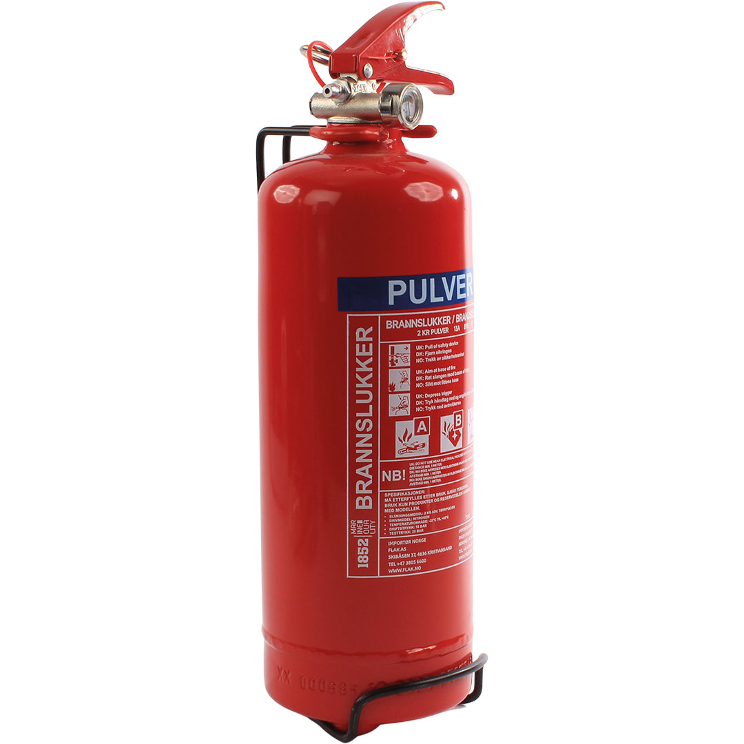 1852 Brannslukker pulver ABC 2 kg