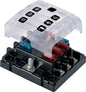 BEP Sikringsholder m/lokk for 6 ATC sikringer