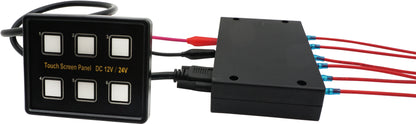 1852 Bryterpanel - 6 touch brytere 12/24V