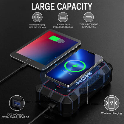 Avapow Jumpstarter A9 Plus 12V 2000 A 12000 mAh