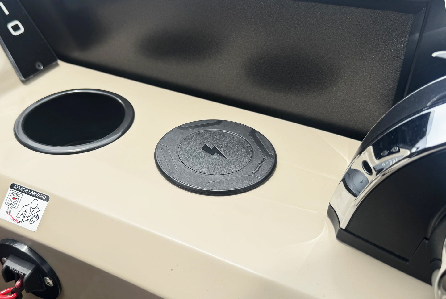 AquaAmp 100 ladeplate 15W Qi2 m/magnet