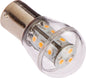 LED pære m/kuppel BA15D