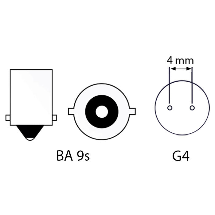 LED Adapter, BA9S til G4