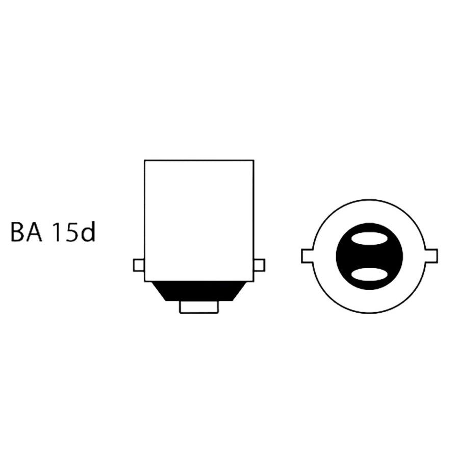 Pære Bajonett Eco LED BA15D, 12V