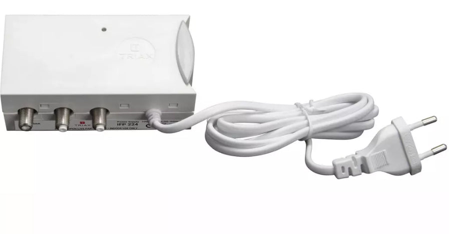 Triax Filter/splitter, 2 utganger, 12/220V