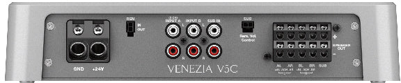Hertz Forsterker Venezia V5C - 5 kanaler