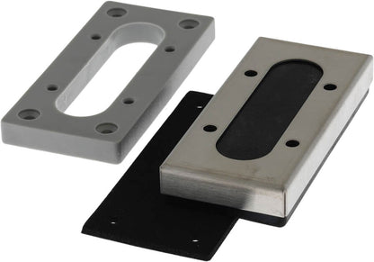 Kabelgjennomføring vanntett Multikabler 10mm Stainless steel