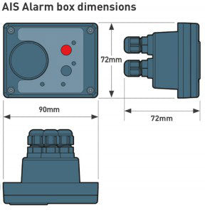 Ocean Signal AIS alarmboks