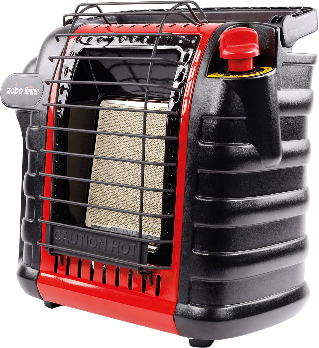 Zobo Gass varmeovn m/skrukobling 2600W