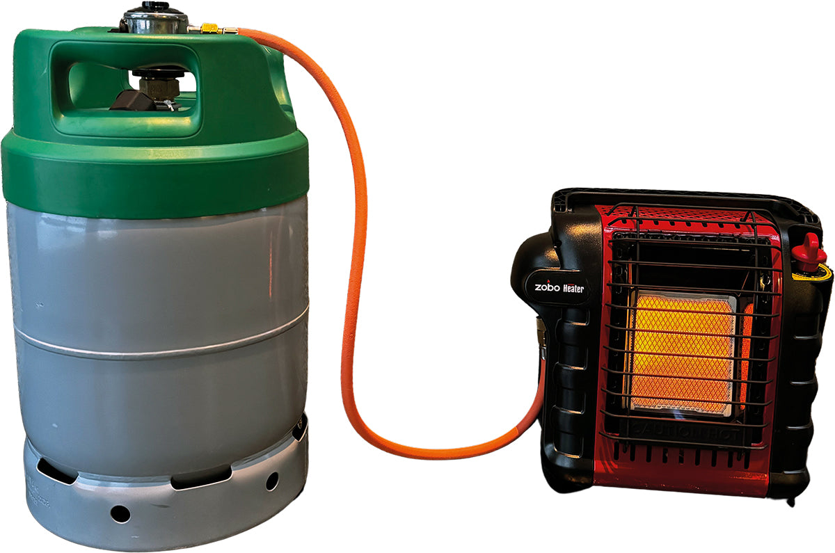 Jumbo Click-On Gassregulator med slange