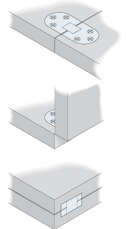 Roca Bordhengsel 30 x 71mm