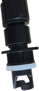 1852 Dual Action SUP pumpe m/manometer