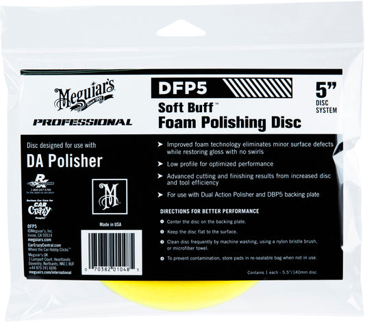 Meguiar's Polishing disc 5" gul